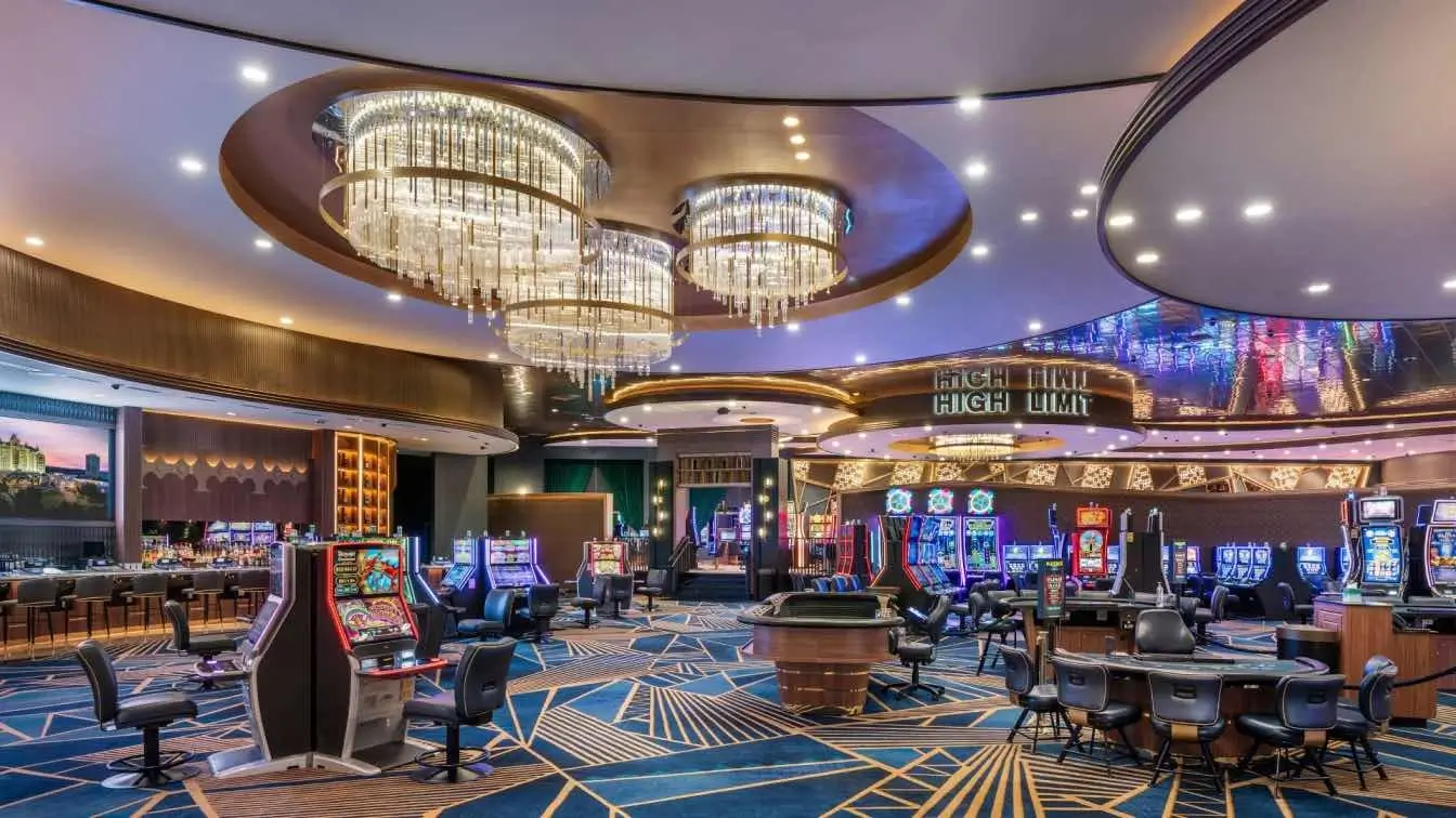 Exterior casino moderno